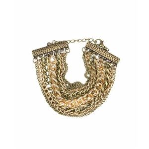 PAPARAZZI METALLIC HORIZON BRASS BRACELET